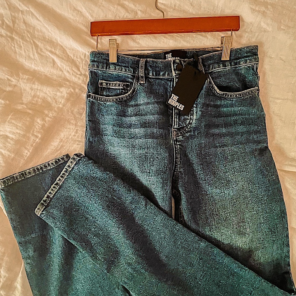 Designer: Kooples denim, nwt size 28. Fit snug, straight leg. Excellent quality!